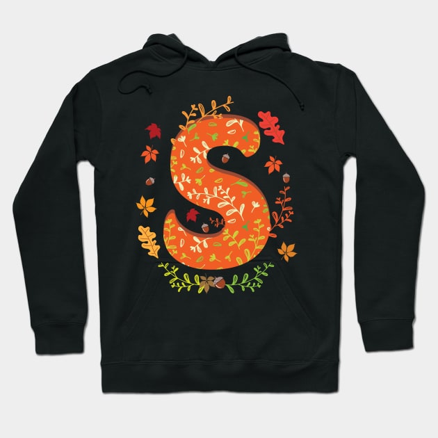 Letter S Monogram Hoodie by emma17